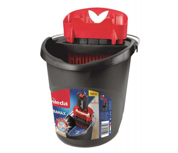 VILEDA Zestaw UltraMax BOX - mop płaski + wiadro - 393335 - zdjęcie 3